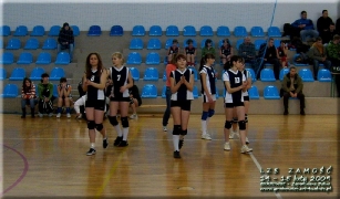 2009.02.15 Siatkówka LZS Zamość, kolejka w Grabowcu 