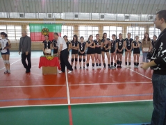 2012.02.23 Finał ligi LZS Zamość - Gimnazjum Grabowiec II miejsce