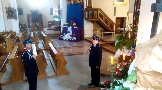 2016.03.26 - Strażacka warta przy Grobie Pańskim